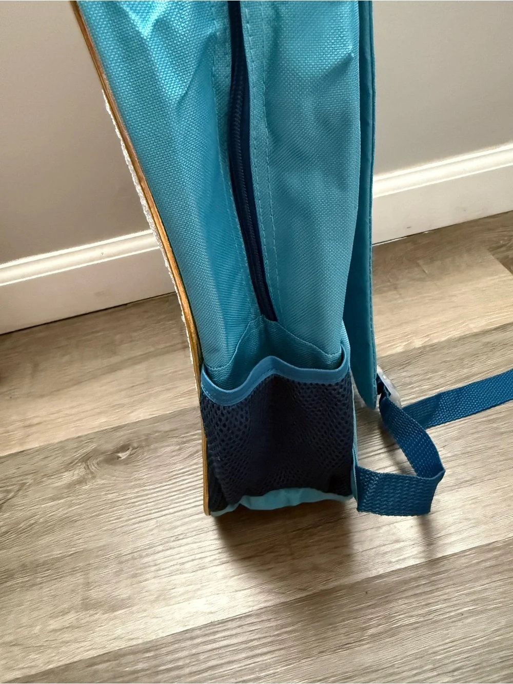 Disney Frozen II Backpack in Aqua Blue with Elsa & Anna Tag